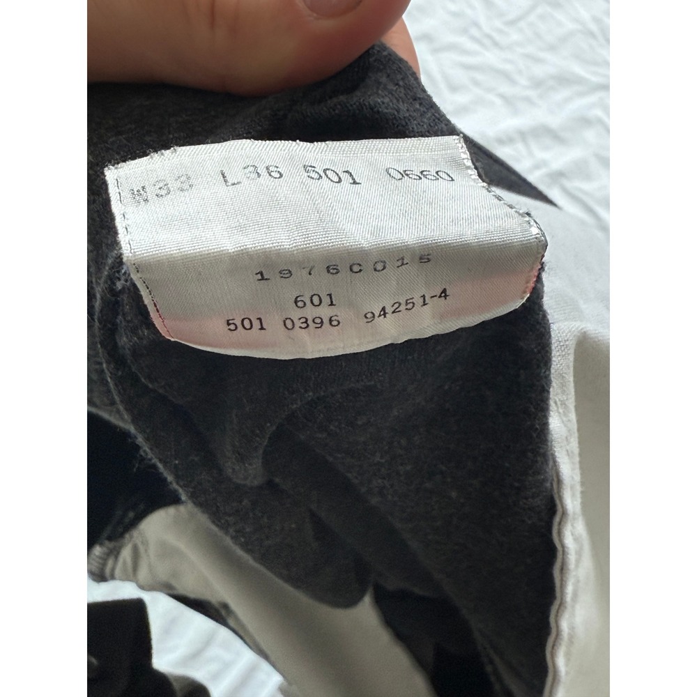 Vintage Levis 501 Black Jeans Made in USA